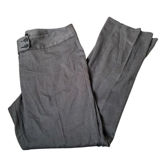 APT.9 Womens Modern Fit Flat Front Straight Leg Dress Pants Gray Size 16 - Picture 1 of 8